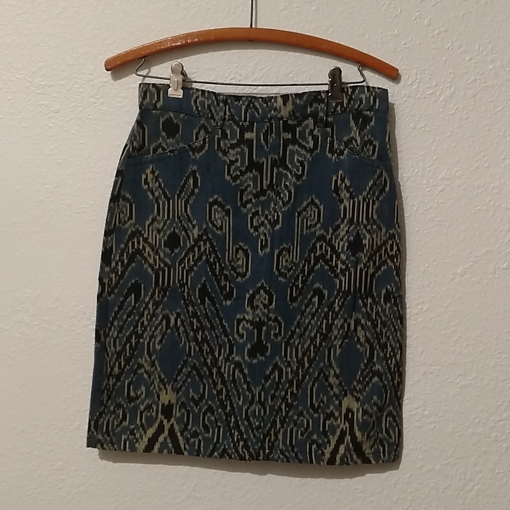 Handmade printed skirt